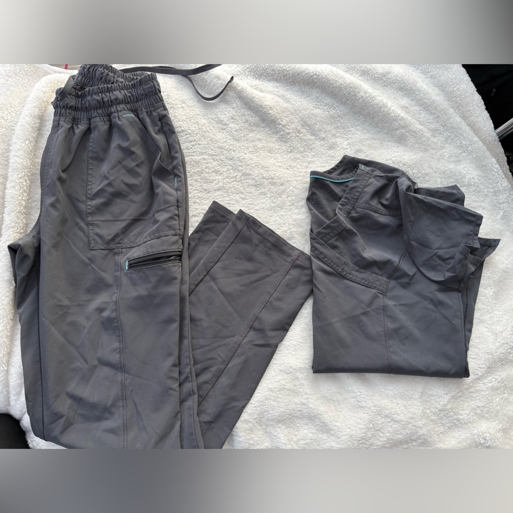 Scrubstar Women's Gray Cargo Pants